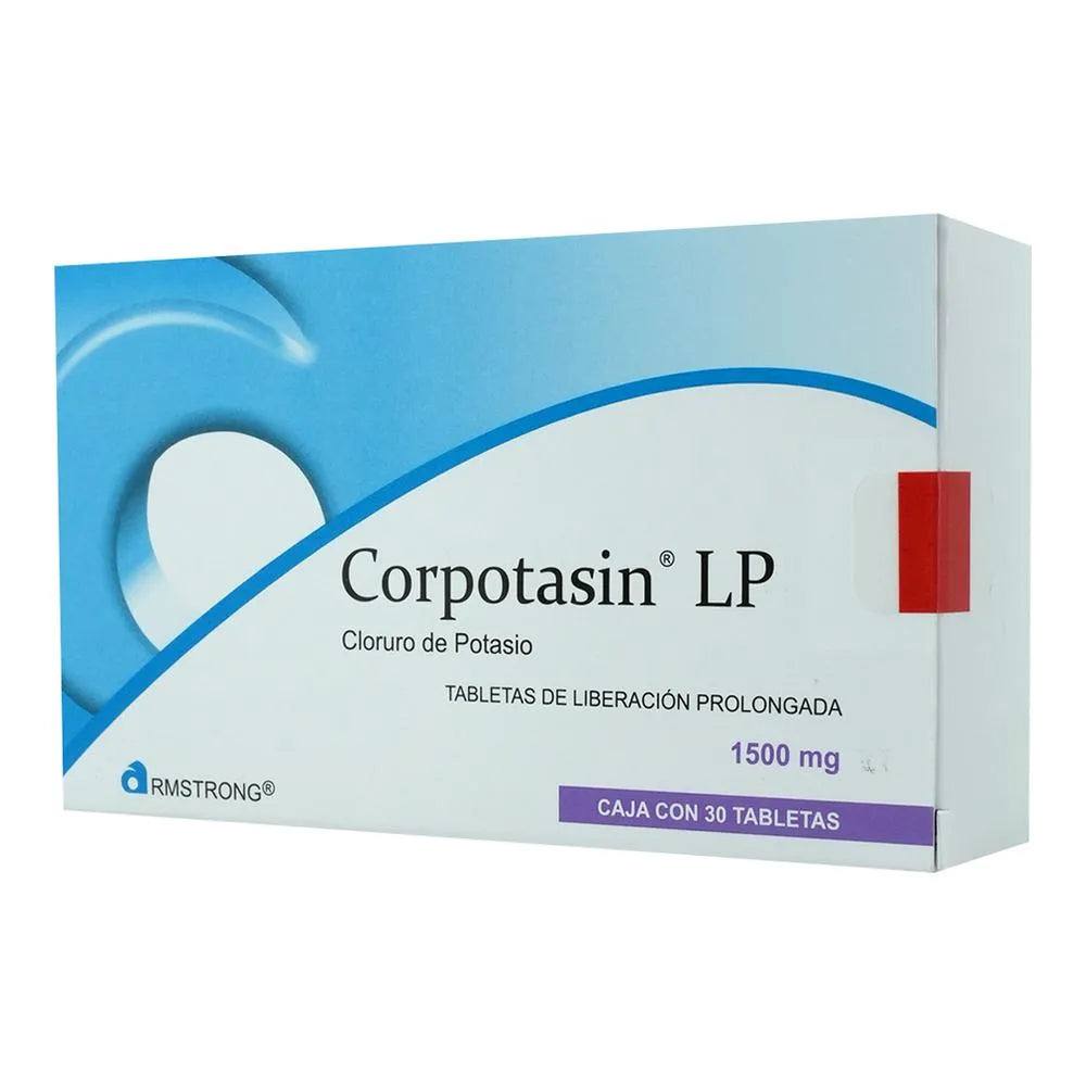CORPOTASIN LP 30 TABLETAS