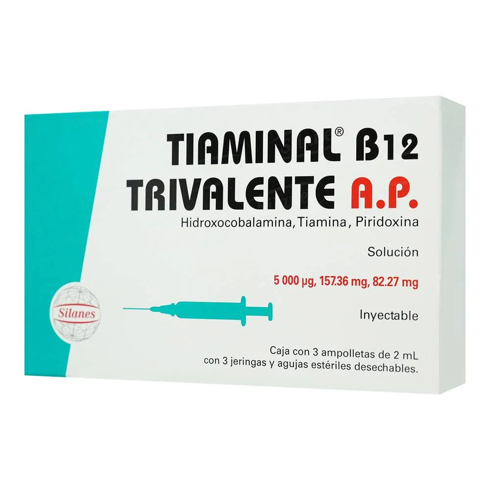 TIAMINAL B12 TRIVALENT AP 3 SYRINGES