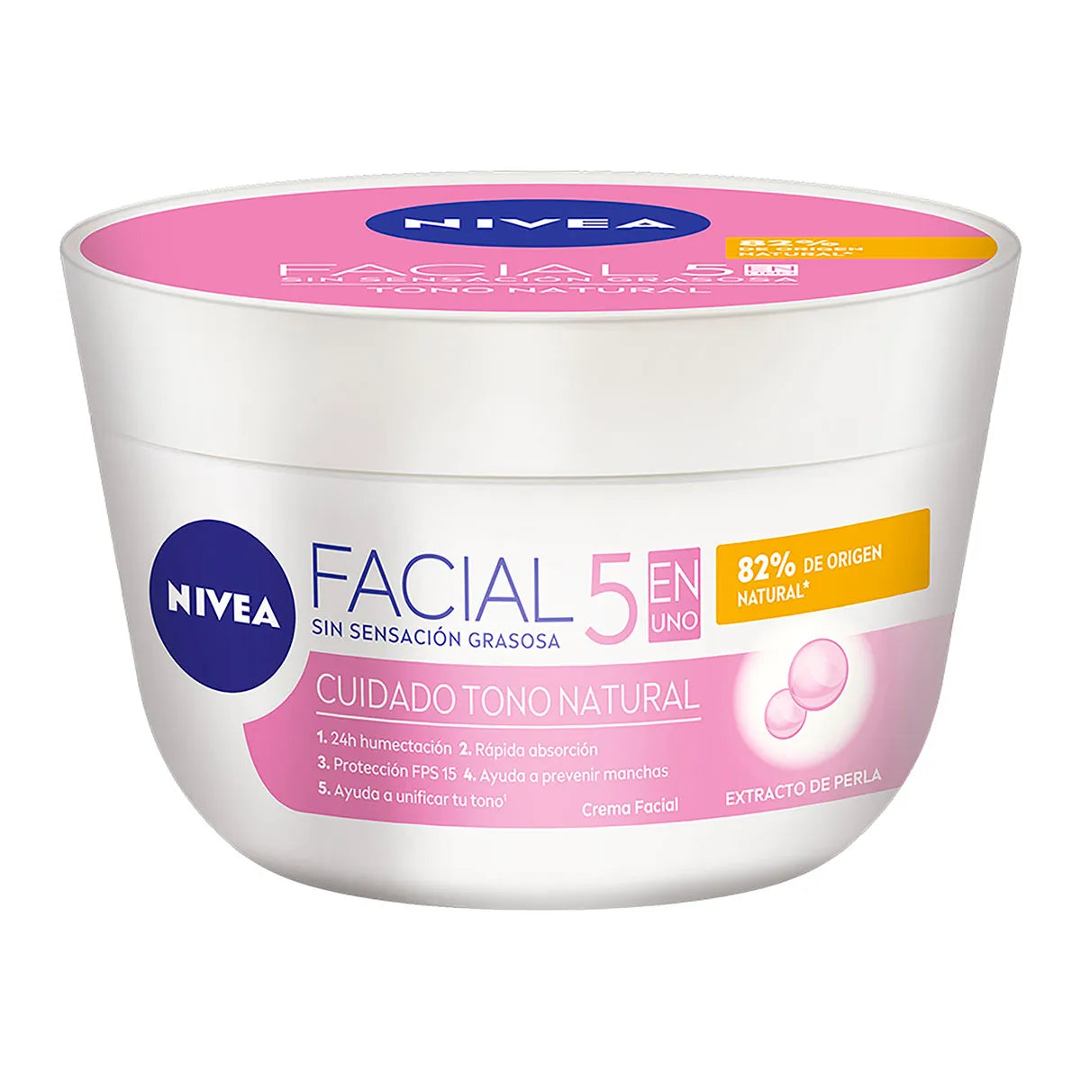 CREMA NIVEA CUIDADO TONO NATURAL 200ML