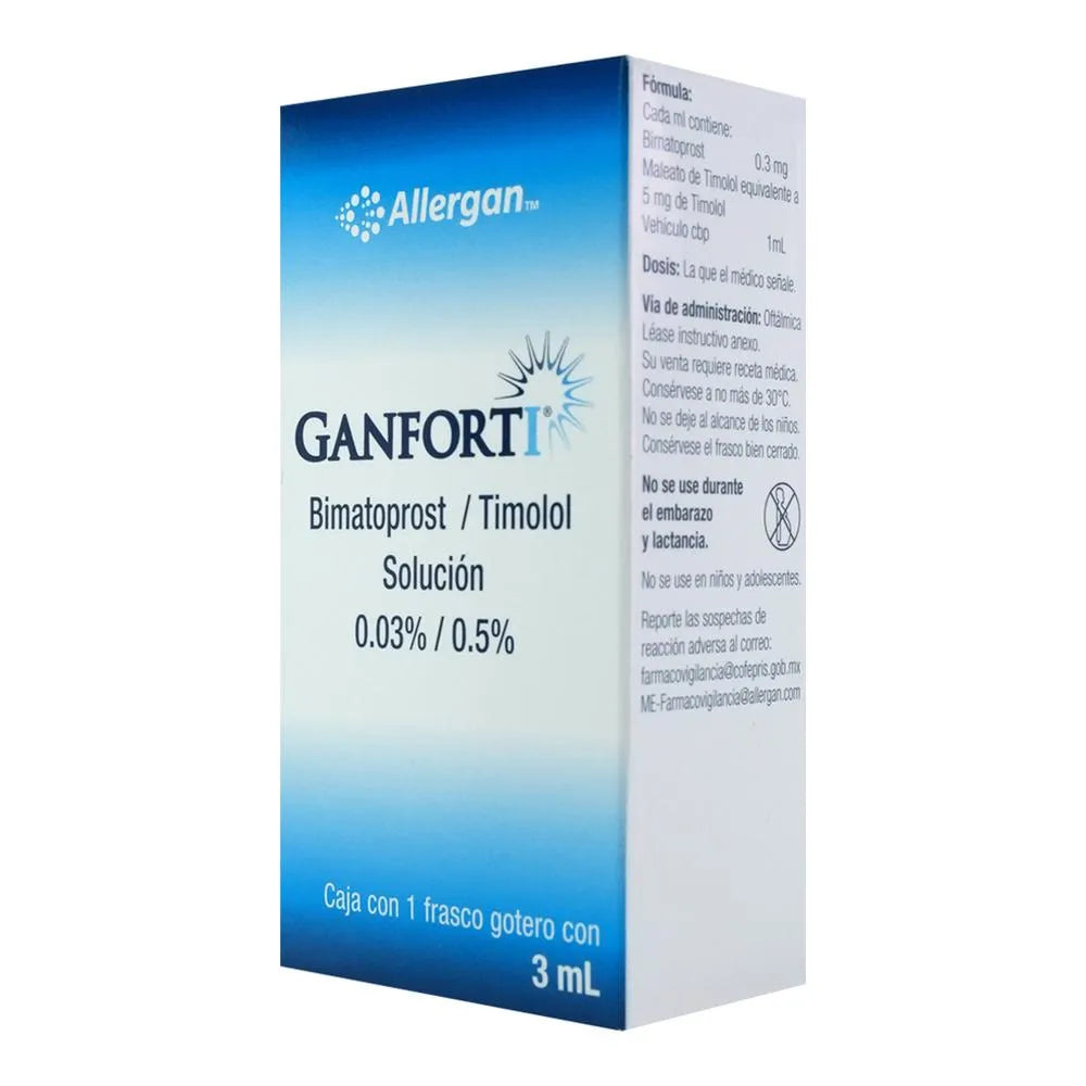 GANFORTI (BIMATOPROST/TIMOLOL) 3ML OPHTH. SOL.