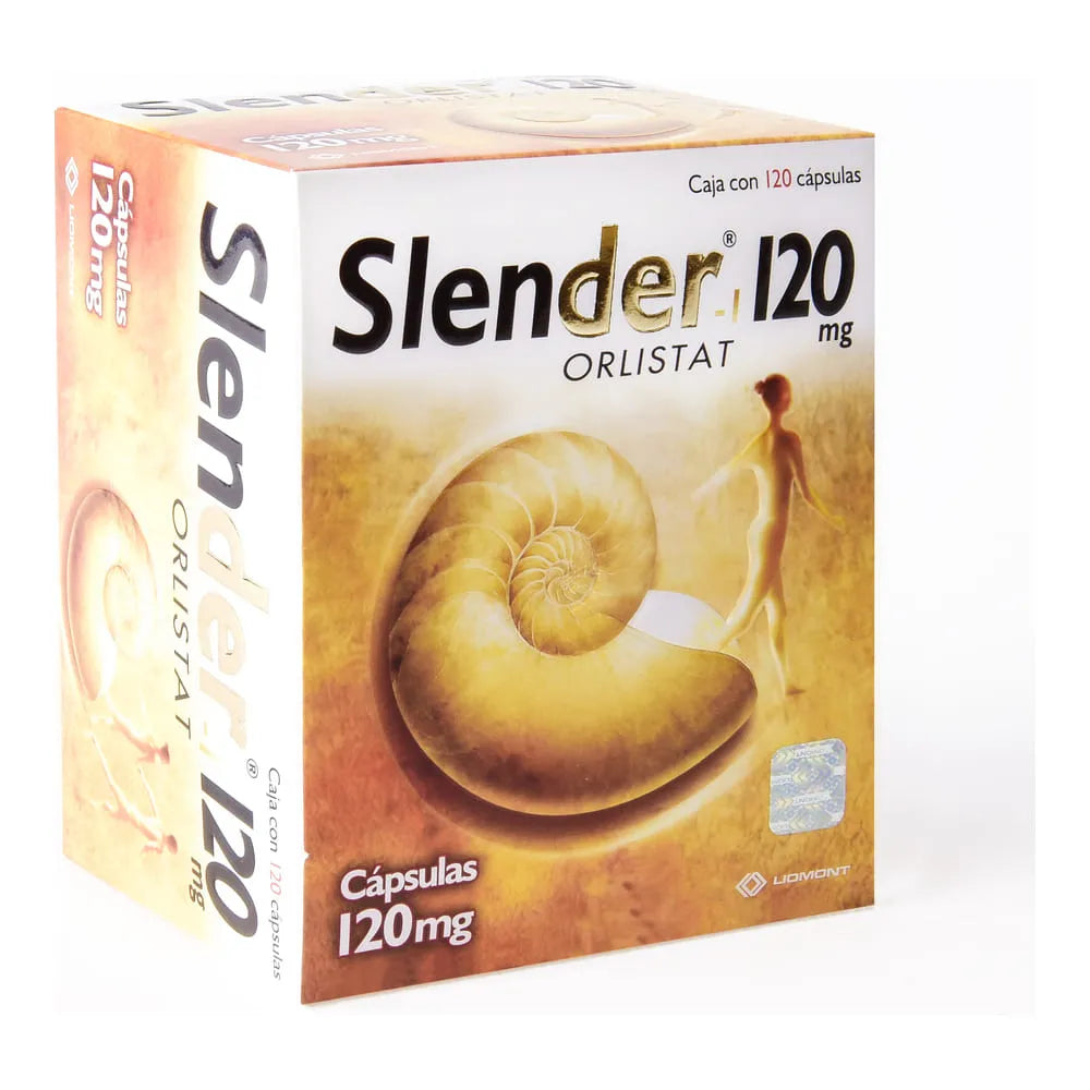 SLENDER ORLISTAT 120MG 120 CAP