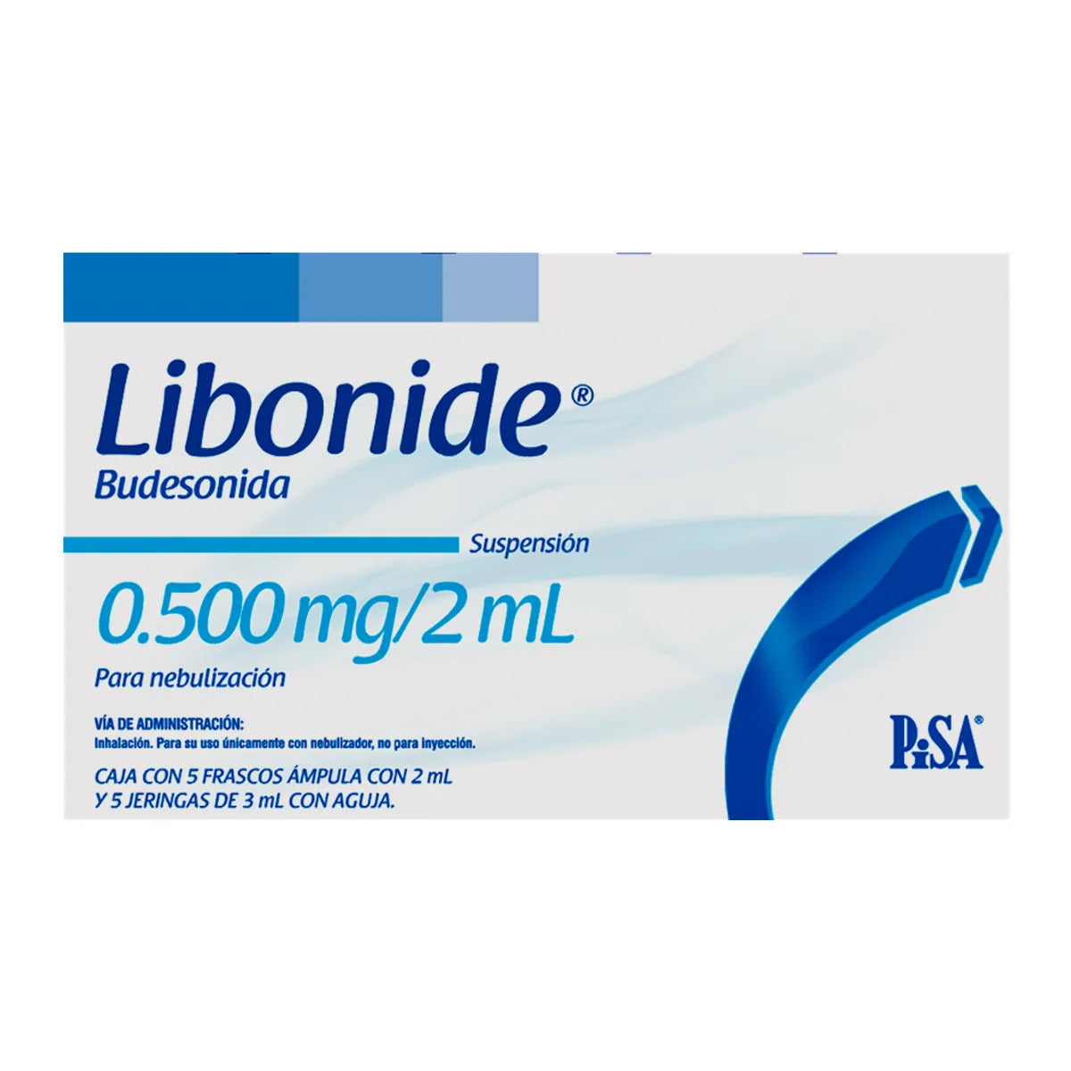 LIBONIDE (BUDESONIDE) 0.500MG 5 VIALS WITH 2ML