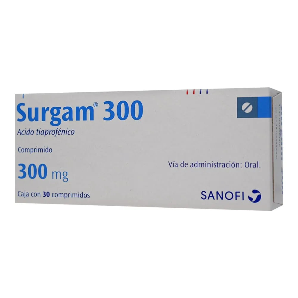 SURGAM (TIAPROFENIC ACID) 300MG 30TABLETS