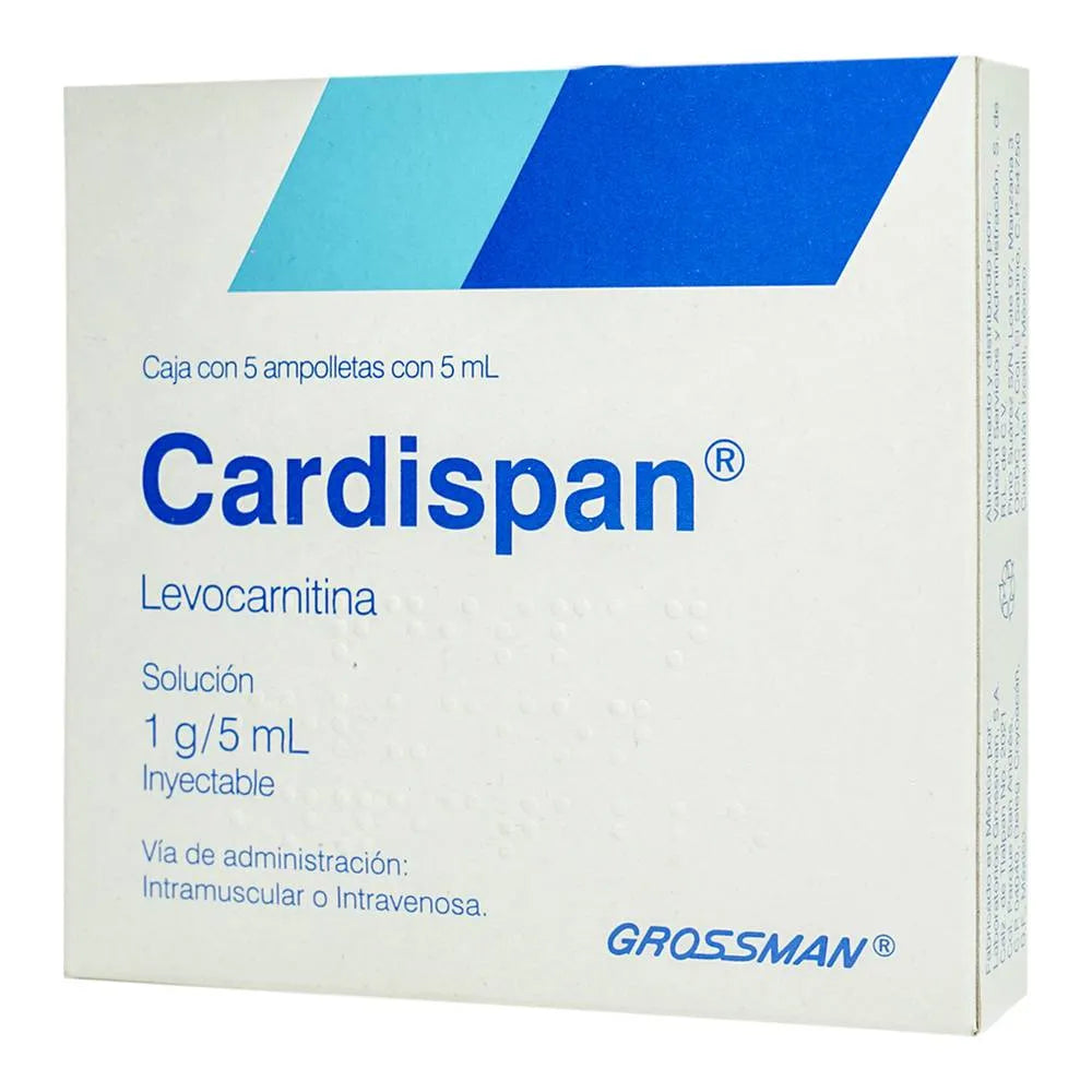 CARDISPAN SOL.INY. 5AMPS 5ML