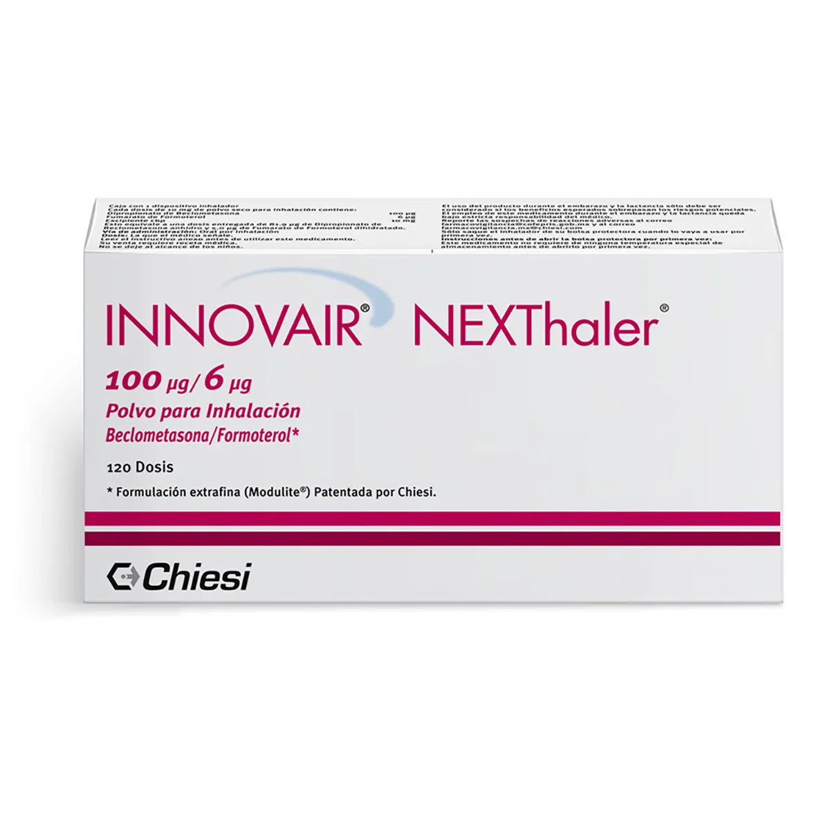 INNOVAIR NEXTHALER (BECLOMETASONE/FORMOTEROL) 100UG/6UG 120 DOSES