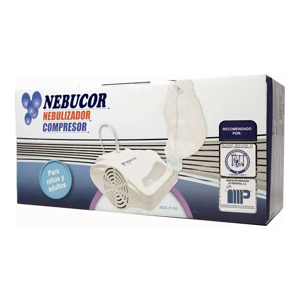 NEBUCOR 1 COMPRESSOR NEBULIZER AND ACCESSORIES
