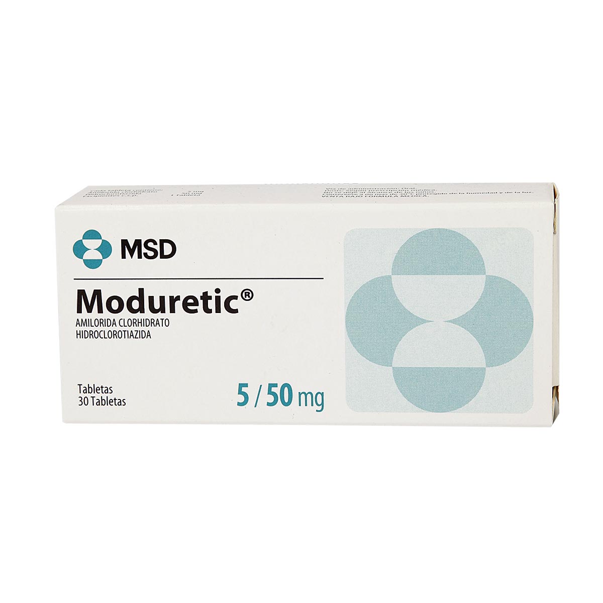 MODURETIC (HYDROCHLOROTHIAZIDE/AMILORIDE) 50MG/5MG 30 TABLETS