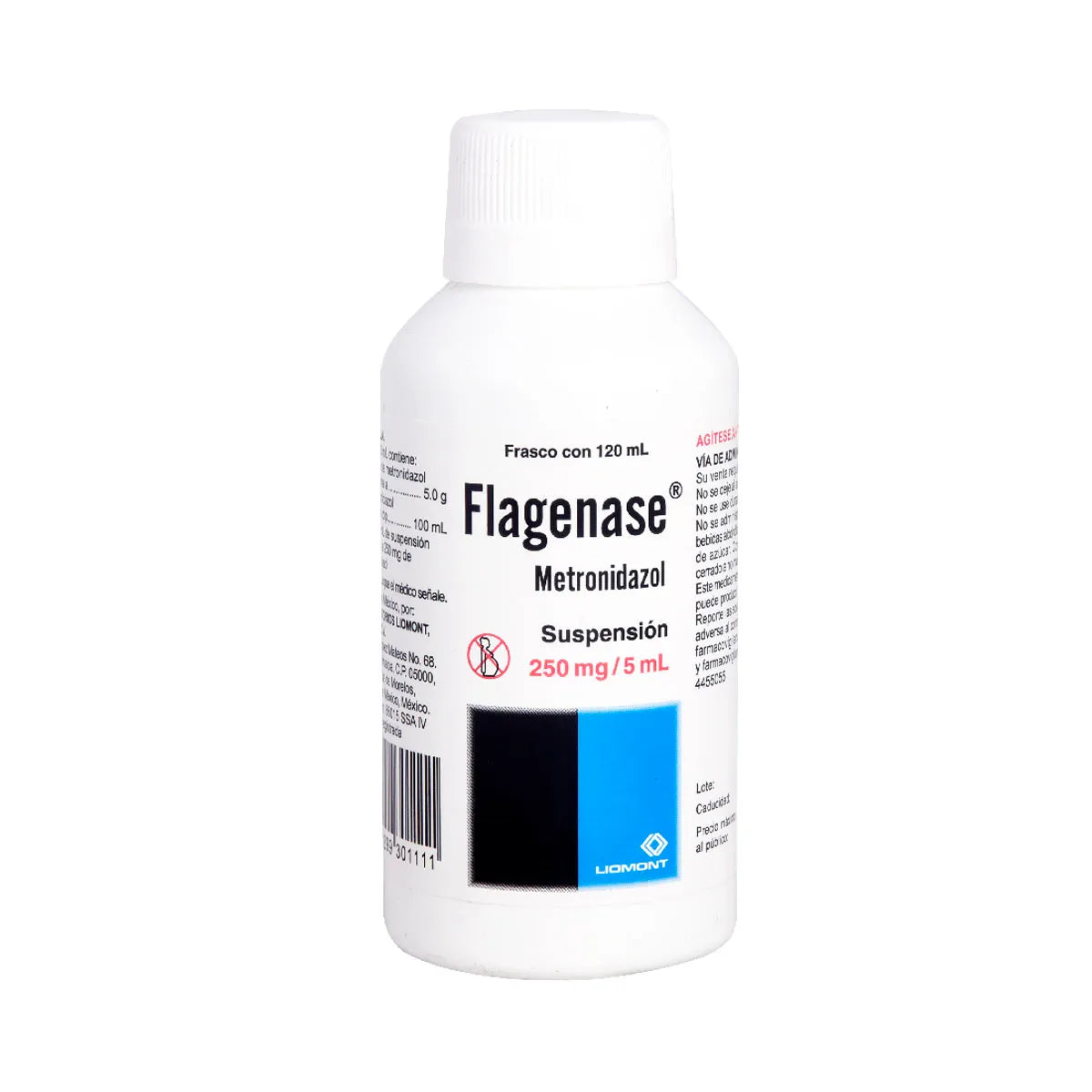 FLAGENASE SUSP 250MG 120ML