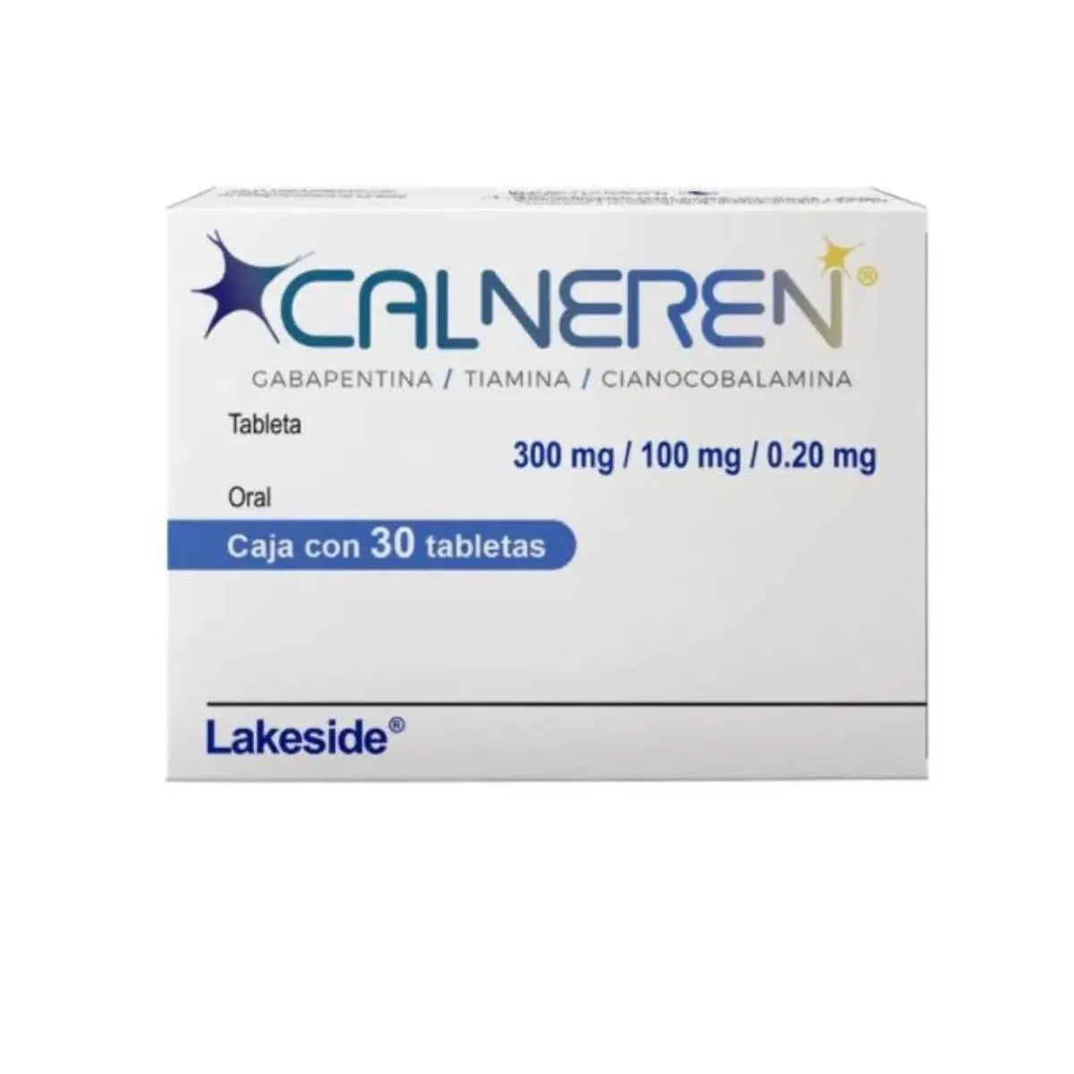 CALNEREN 300/100/0.20MG 30 TABLETAS