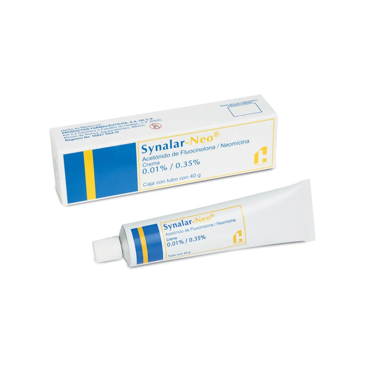 SYNALAR -NEO 0.01% (FLUOCINOLONE ACETONIDE-NEOMYCIN) CREAM 40G
