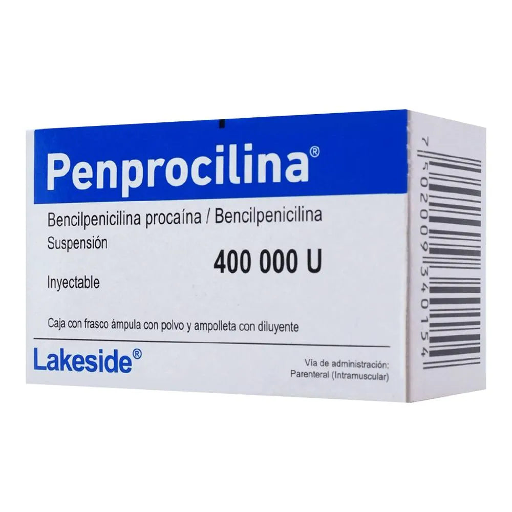 PENPROCILIN (PROCAINE/SODIUM BENZYLPENICILLIN) INJ SUSP 400,000U