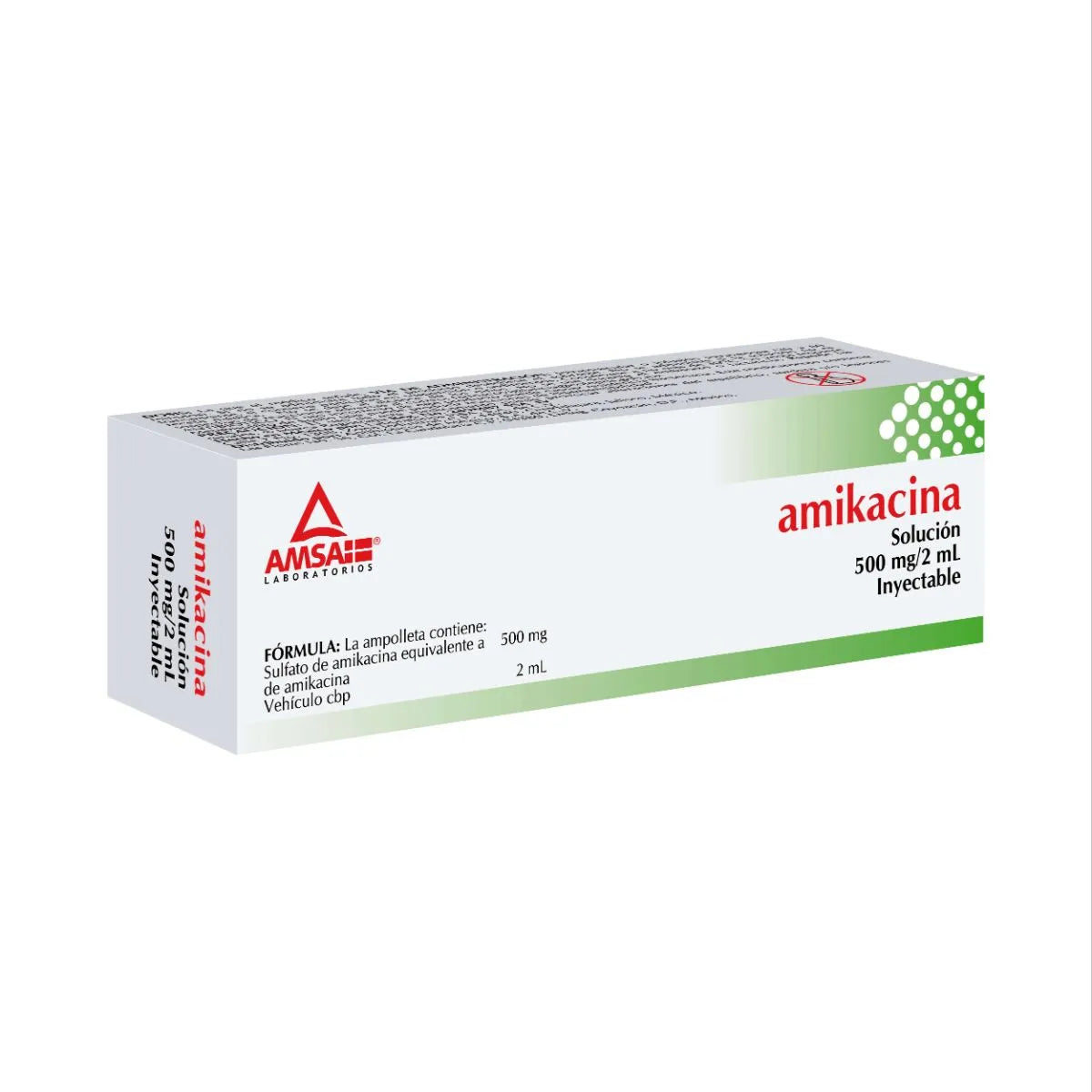 AMIKACIN 500MG/2ML INJECTABLE SOLUTION