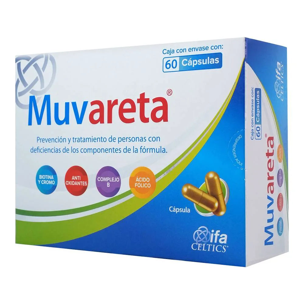 MUVARETA MULTIVITAMIN 60 CAPSULES