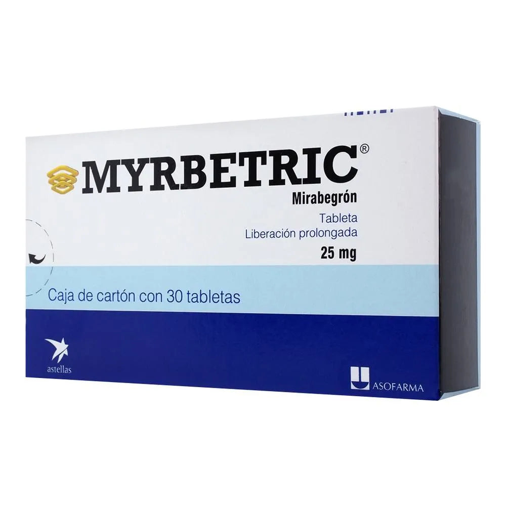 MYRBETRIC (MIRABEGRON) 25MG 30TAB