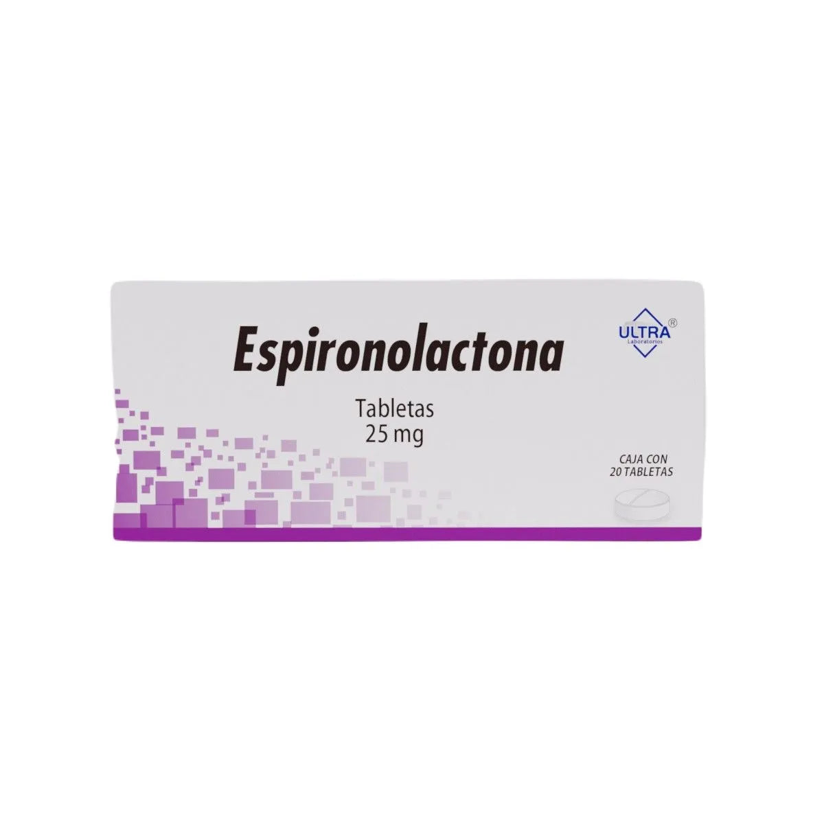 SPIRONOLACTONE (ULTRA) B/20TABS 25MG