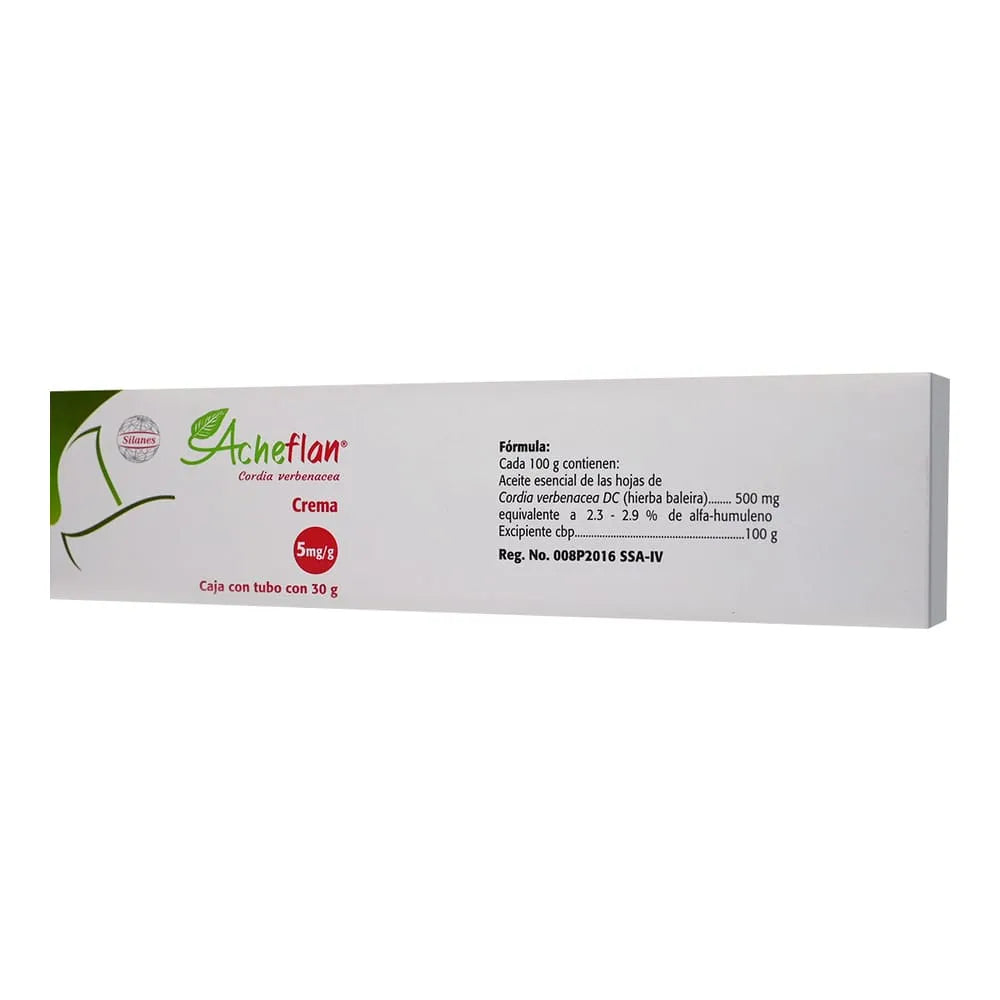 ACHEFLAM 5MG (CORDIA VERBENACEA) CREAM 30G