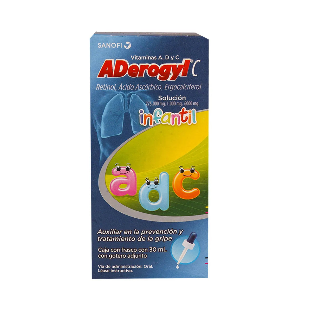 ADEROGYL ORAL SOLUTION FOR CHILDREN BOTTLE WITH 30ML