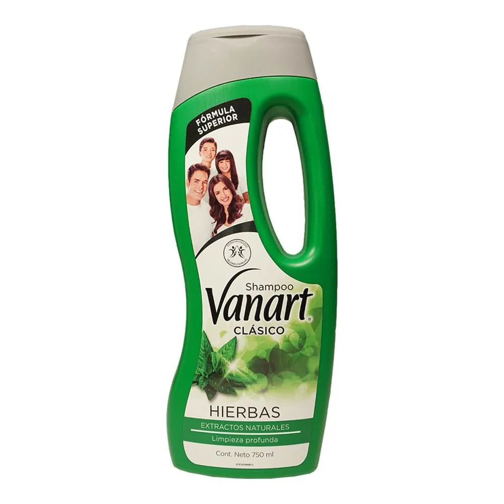 SHAMPOO VANART Clásico Hierbas 750 ml