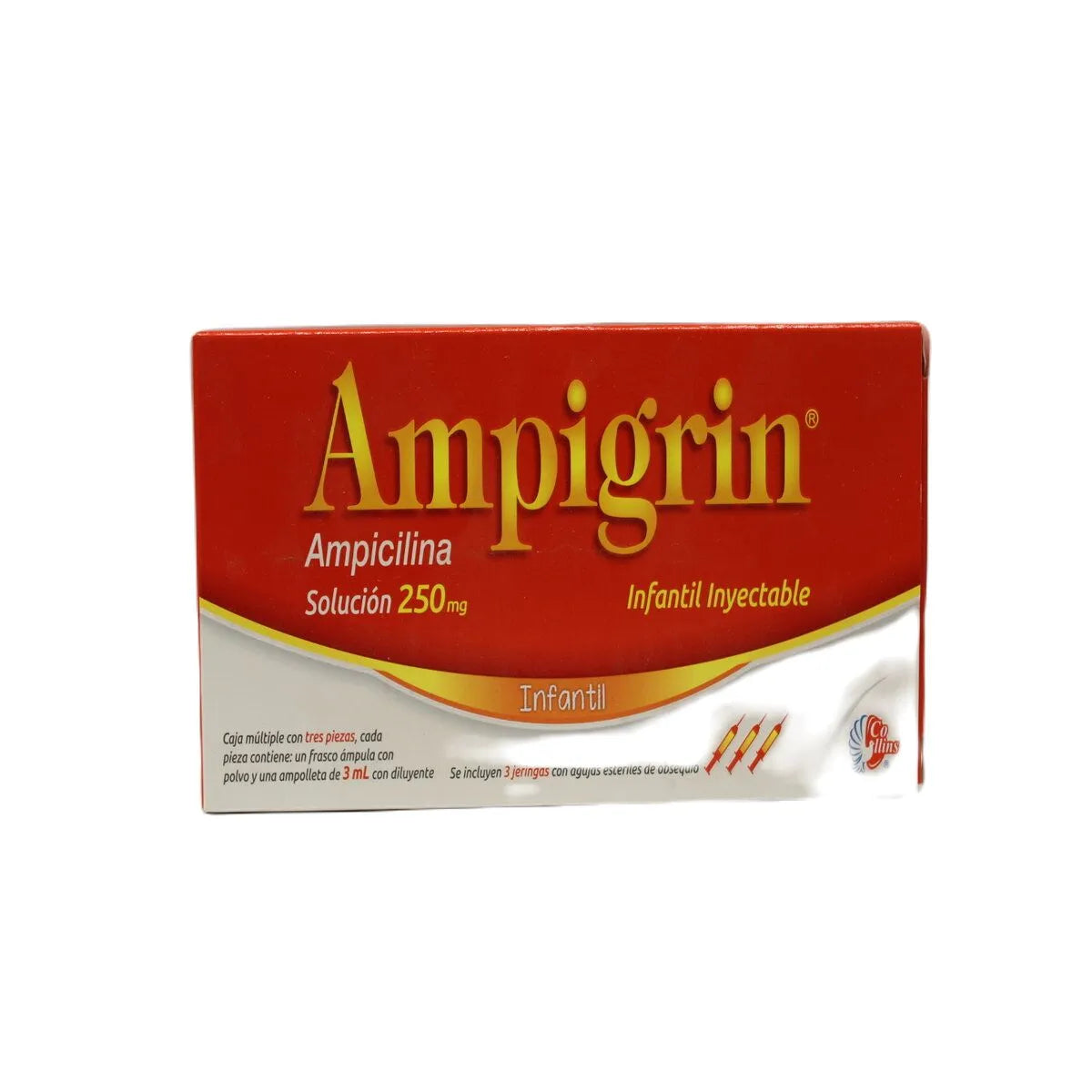 AMPIGRIN PEDIATRIC W/3 INJECTIONS