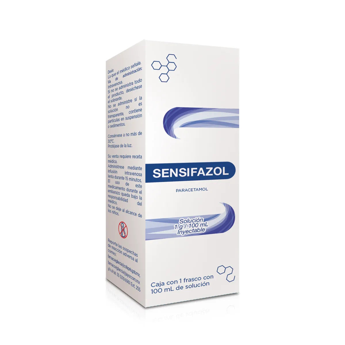 SENSIFAZOL 1G SOLUCION INYECTABLE 100ML