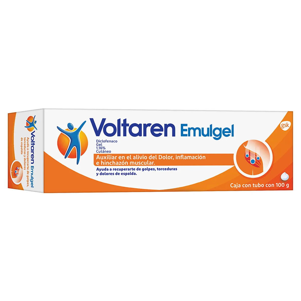 VOLTAREN EMULGEL (DICLOFENAC) 1.16% 100G