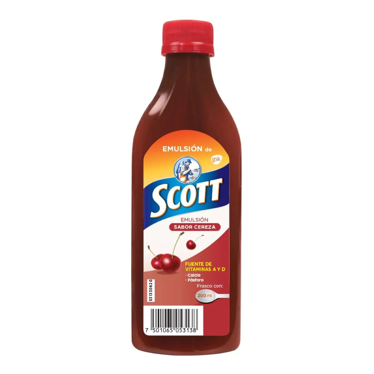 SCOTT'S EMULSION CHERRY FLAVOR 200ML