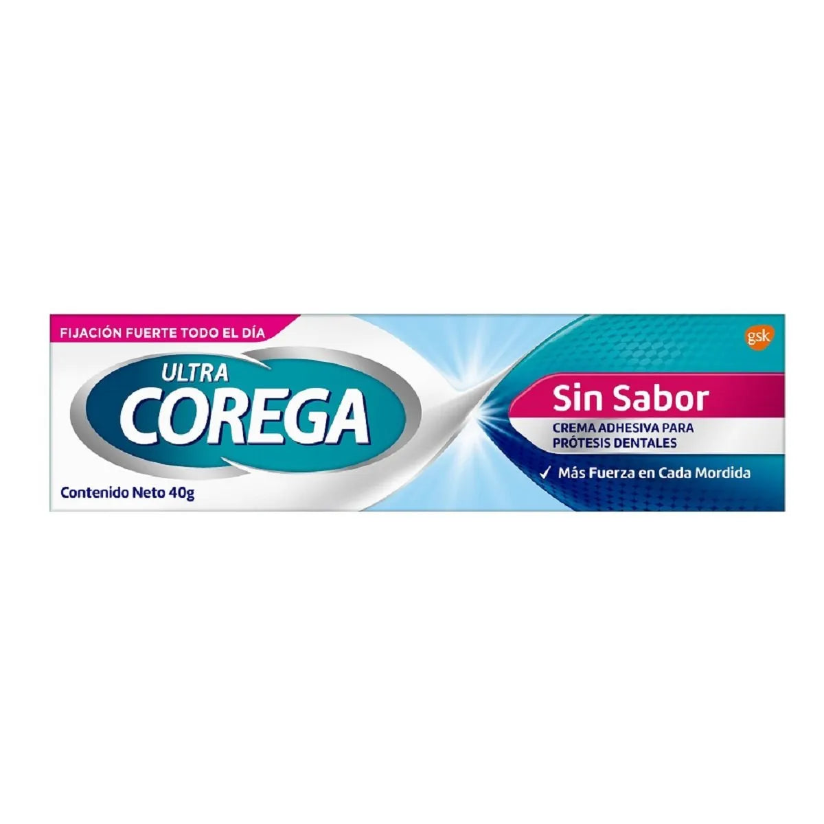 ULTRA COREGA FLAVOUR FREE ADHESIVE CREAM 40G