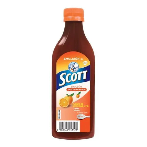 SCOTT'S EMULSION ORANGE FLAVOR 200ML