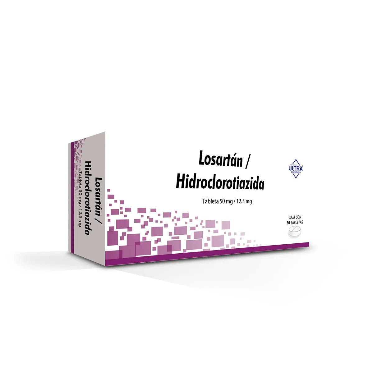 LOSARTAN (HYDROCHLOROTHIAZIDE) 50MG/12.5MG 30TABLETS