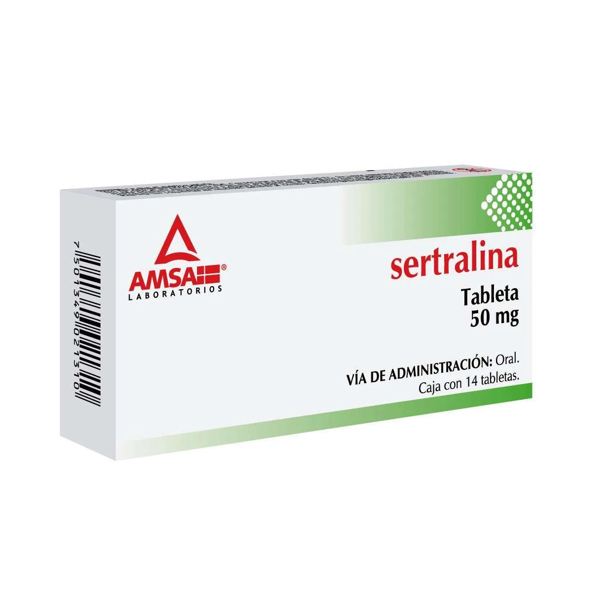 SERTRALINE 50MG 14 TABLETS