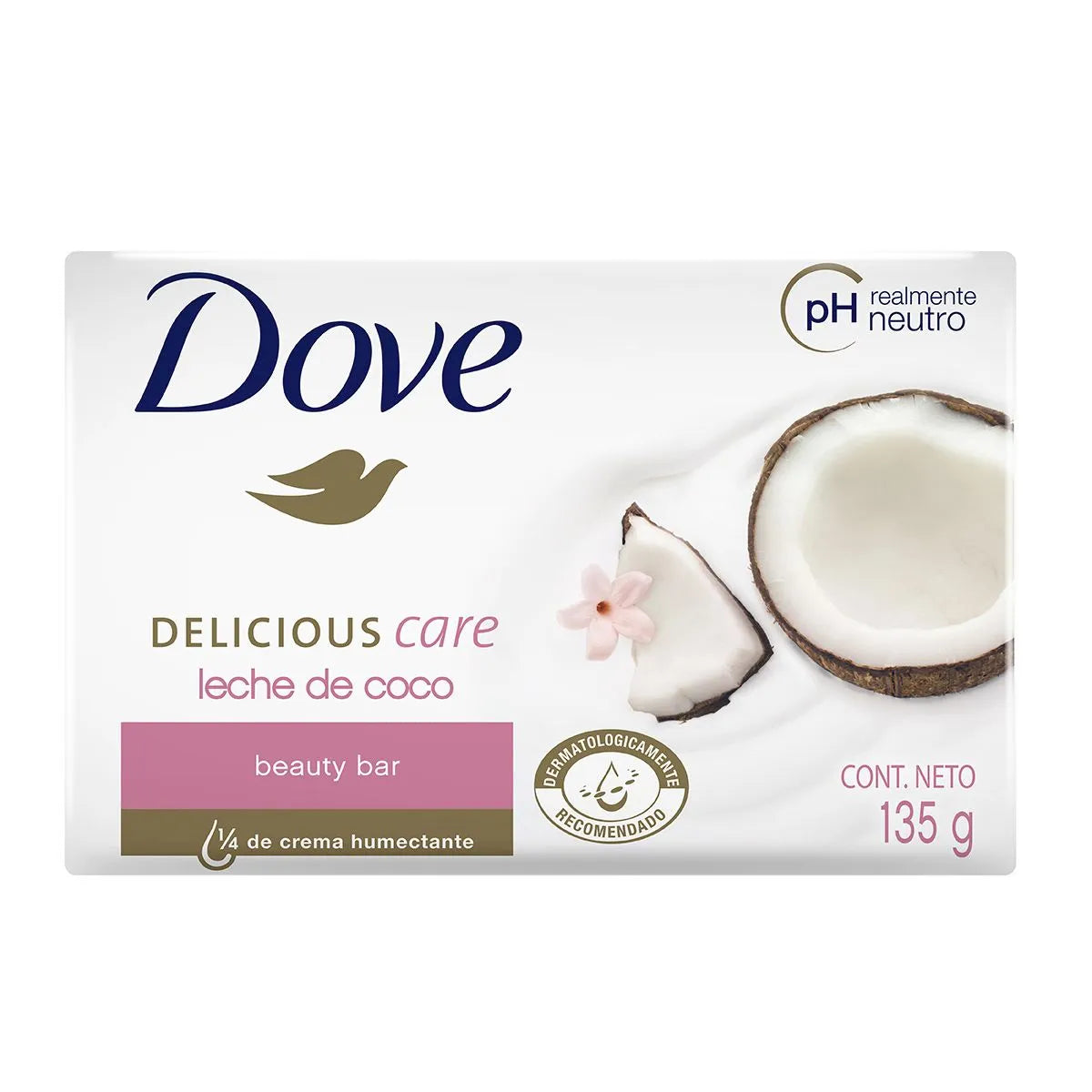 JABÓN DOVE DELICIOUS CARE BARRA 135G