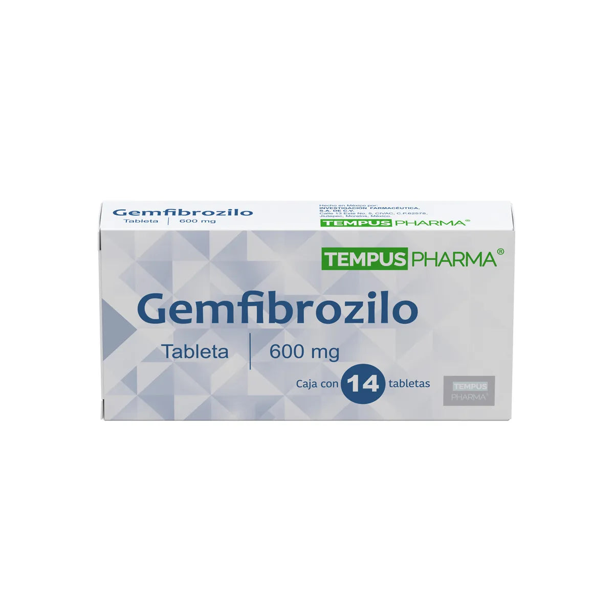 GEMFIBROZIL 600MG 14TABLETS