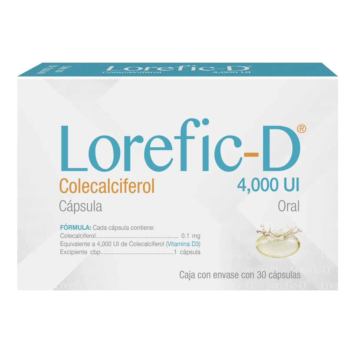 LOREFIC-D 4000 UI 30 CAPSULAS