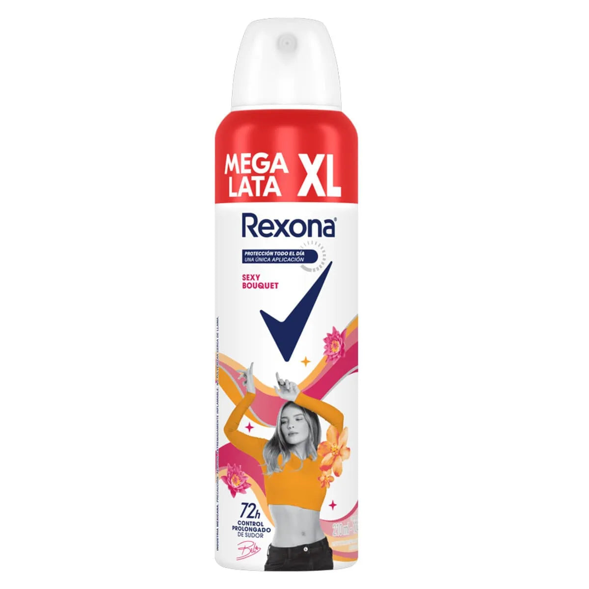 DESODORANTE REXONA SEXY BOUQUET 72H SPRAY 210ML