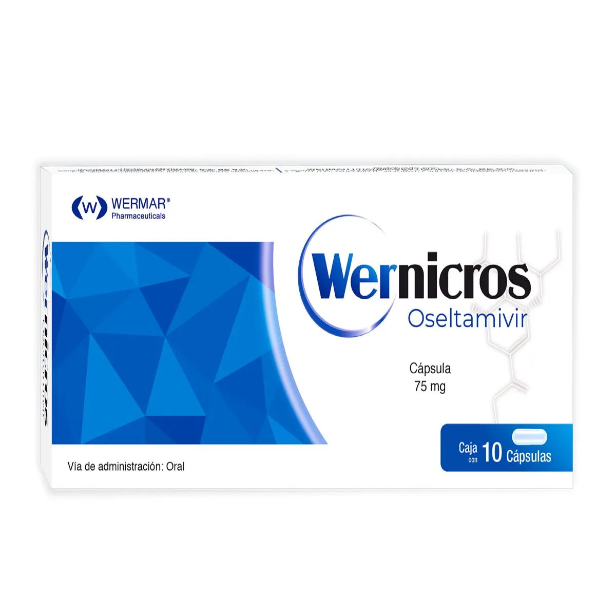 WERNICROS (OSELTAMIVIR) 75MG 10 CAPSULES