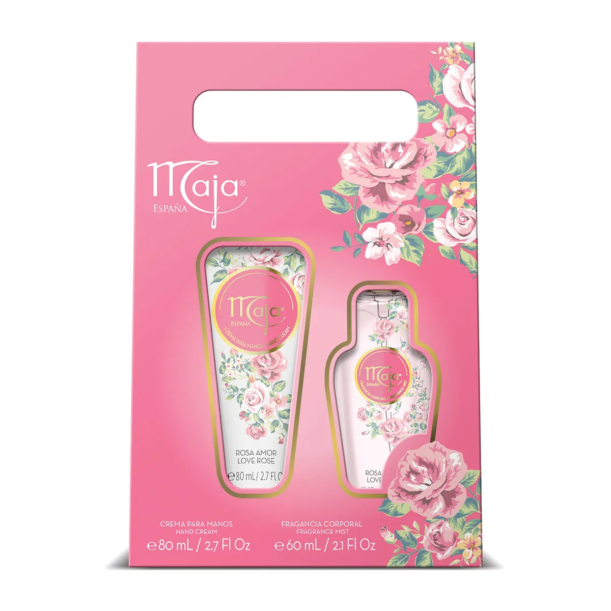 KIT MAJA CREMA PARA MANOS 80ML + FRAGANCIA CORPORAL 60ML