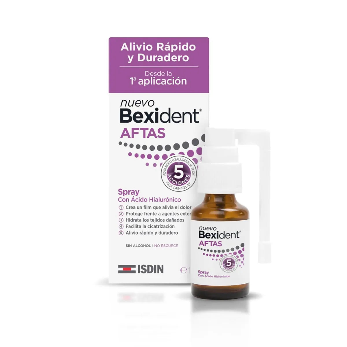 BEXIDENT ISDIN AFTAS 5 ACCIONES SPRAY 15ML