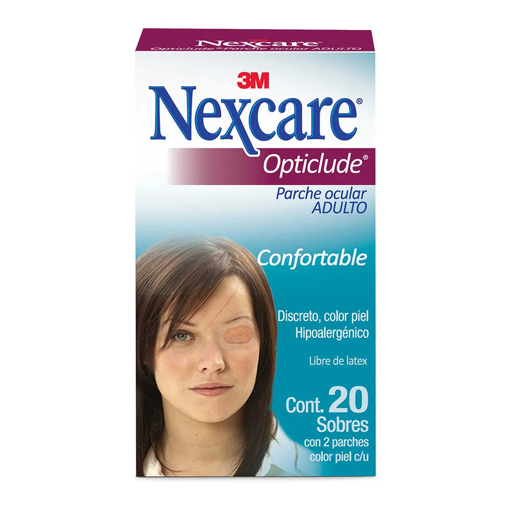 ADULT EYE PATCH 20 SACHETS 2 PATCHES EACH