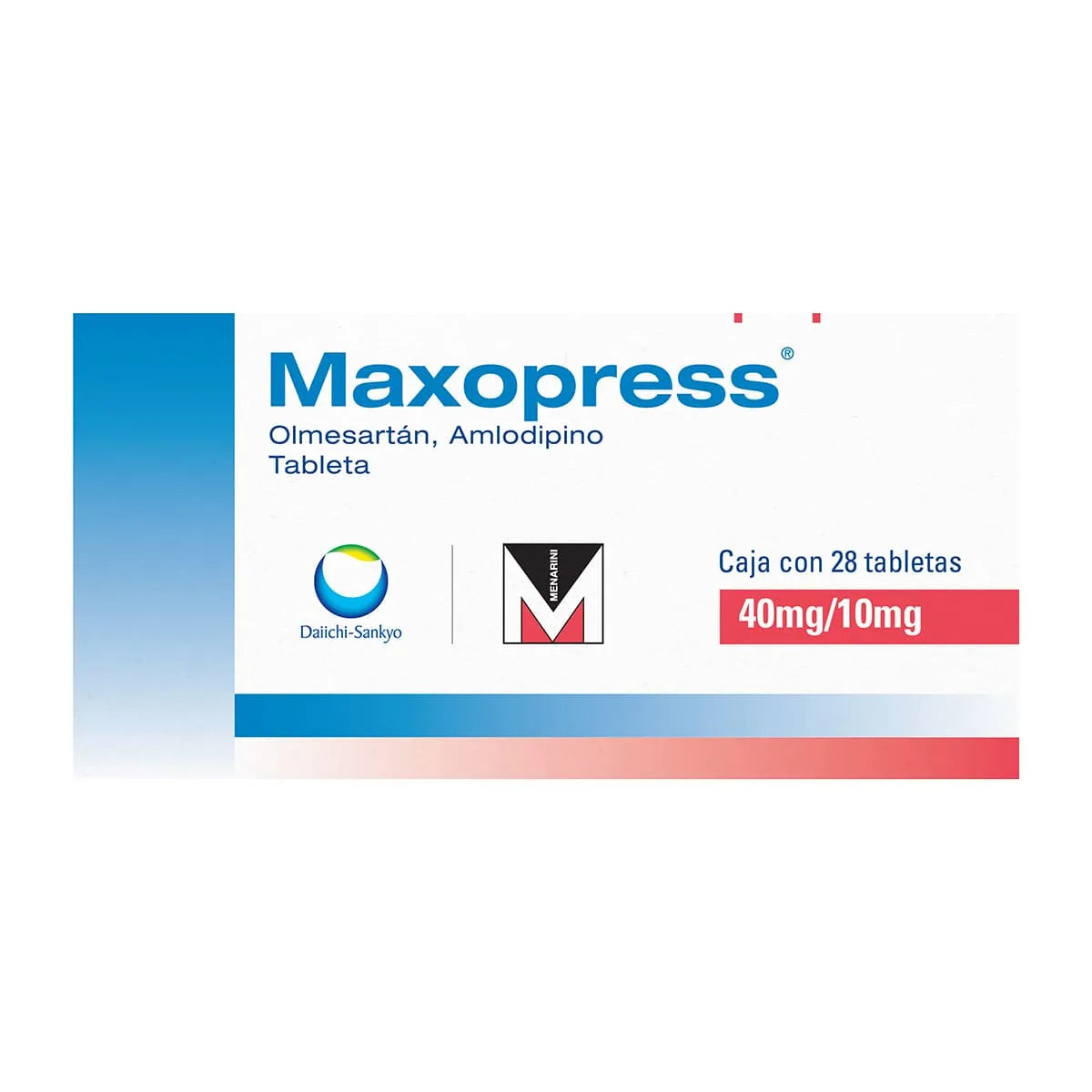 MAXOPRESS (OLMESARTAN, AMLODIPINE) 40MG/10MG 28TABLETS