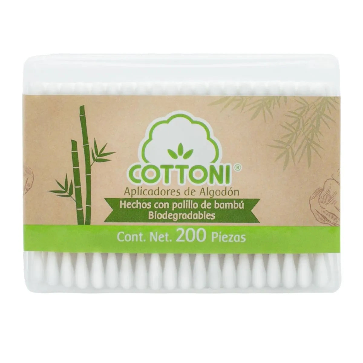 COTTONI COTTON APPLICATOR 200 PIECES