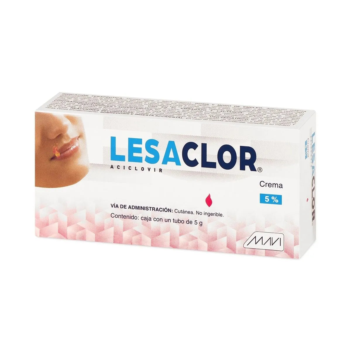 LESACLOR (ACYCLOVIR) 5G CREAM