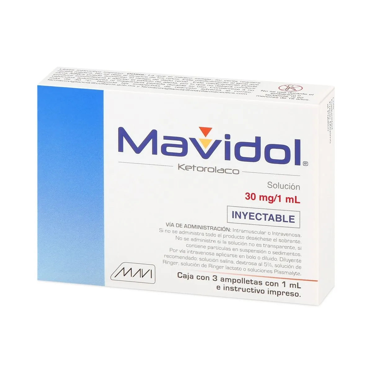 MAVIDOL (KETOROLAC) INJECTABLE SOLUTION 30MG/1ML