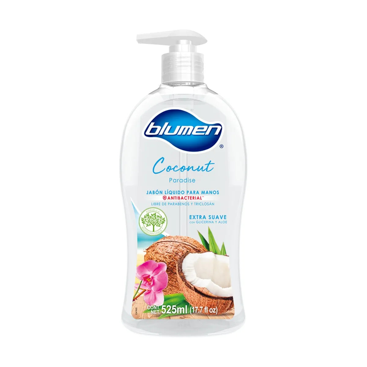 JABON LIQUIDO BLUMEN COCONUT 525ML
