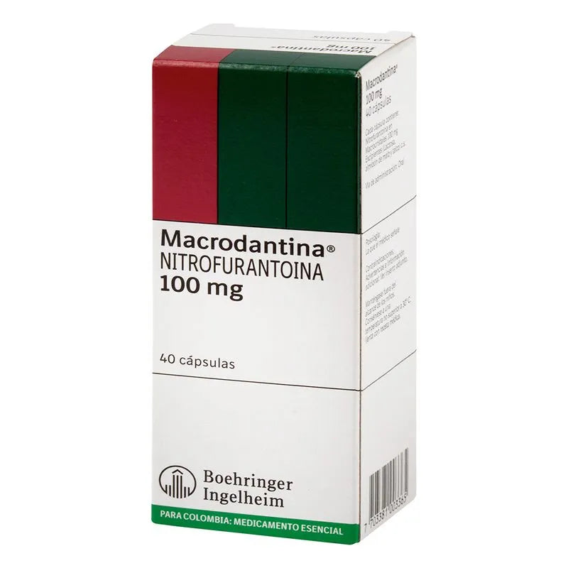 MACRODANTIN (NITROFURANTOIN) 100MG 40 CAPSULES