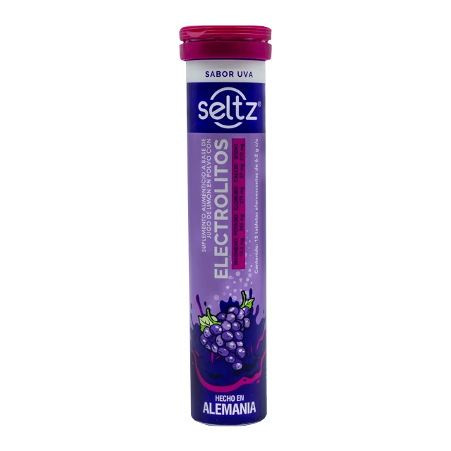 ELECTROLYTES (SELTZ) 13 EFFERVESCENT TABLETS GRAPE FLAVOR 6.2G