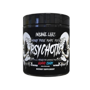 INS PSYCHOTIC BLACK 35SERV GUMMY CANDY