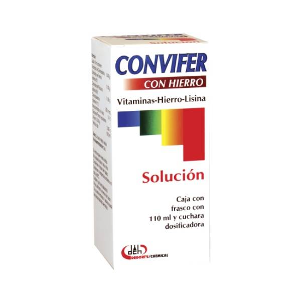 CONVIFER CON HIERRO SOLUCION FRASCO 110ML