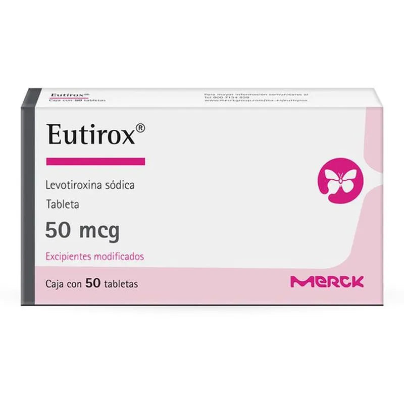 EUTHYROX (LEVOTHYROXINE SODIUM) 50MCG 50 TAB