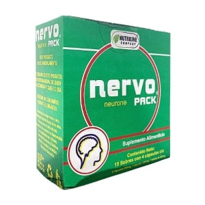NERVO PACK 15 SACHETS W/4 CAPSULES