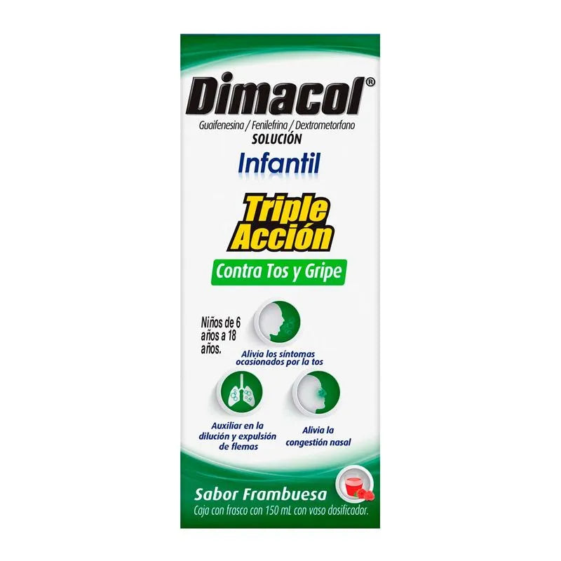 DIMACOL INFANTIL TRIPLE ACTION SYRUP 150ML